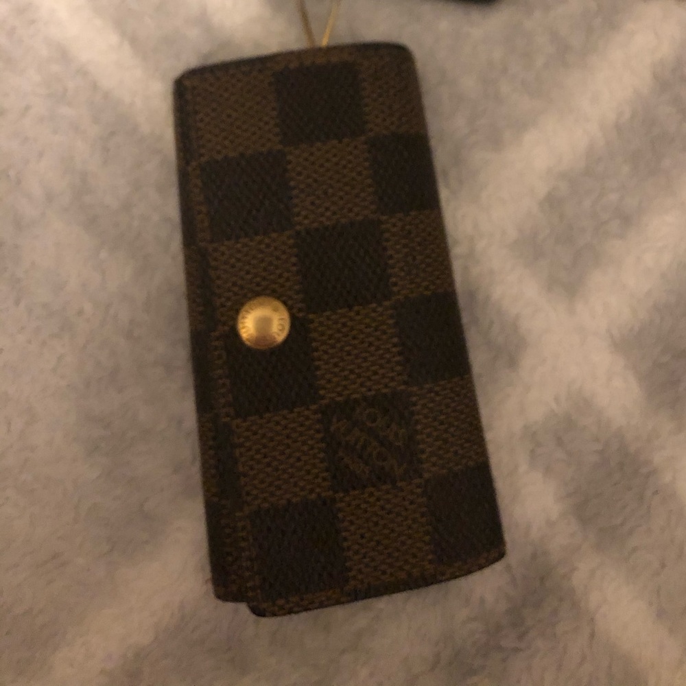 LV 4key holder in DE canvas